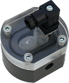 Ovalrad-Durchfluss-Messturbine