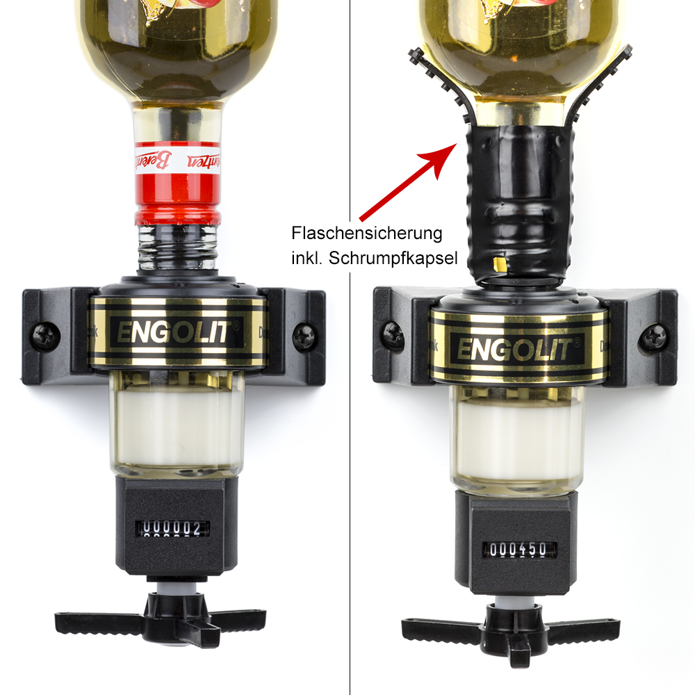 Spirituosen-Dosierer mit Zähler (Präzisions-Zählwerk) - ENGOLIT®