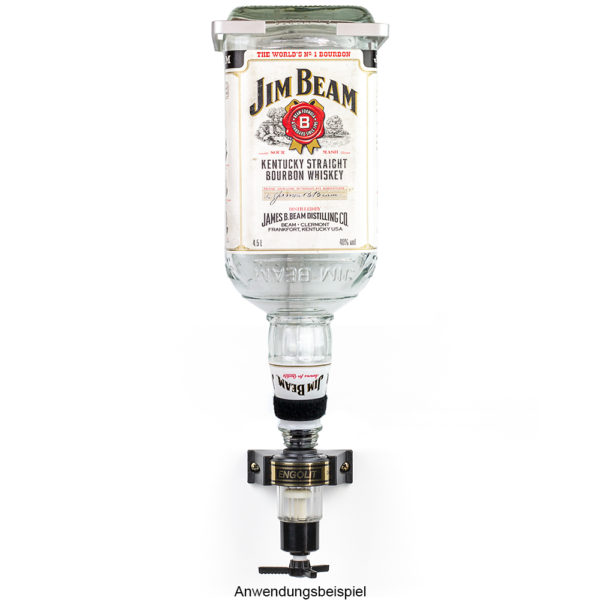 Jim Beam 4,5 Liter Halterung Halter Flaschen Zapfanlage Wandhalterung Wandhalter 